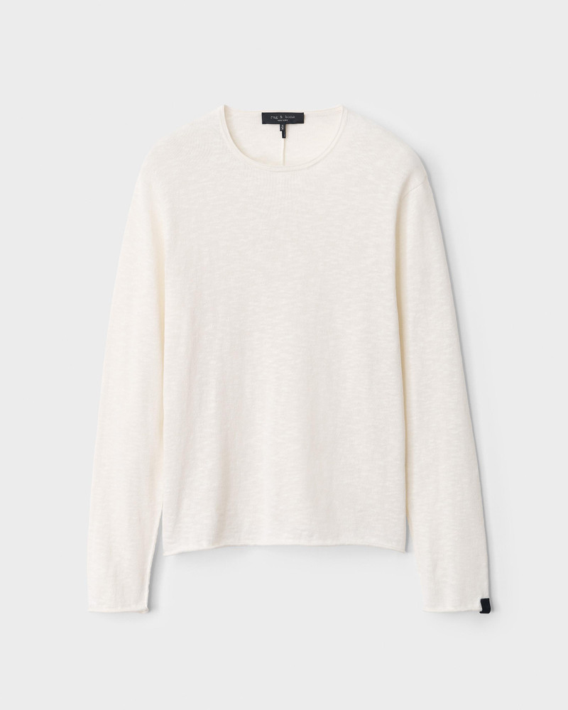 Taylor Cotton Linen Crew 1