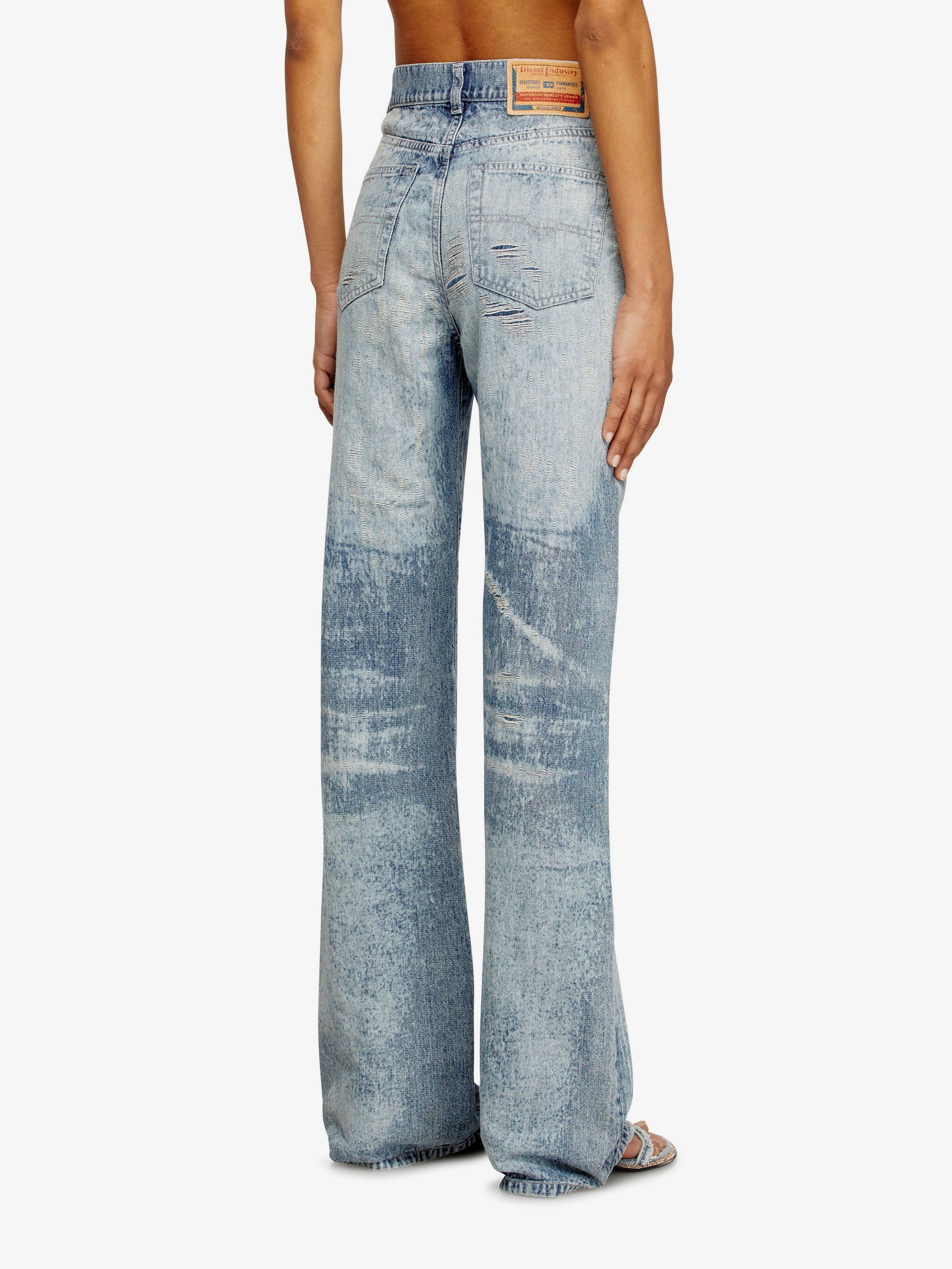 1971 D-Sent Jeans With Distressed Effect - 4