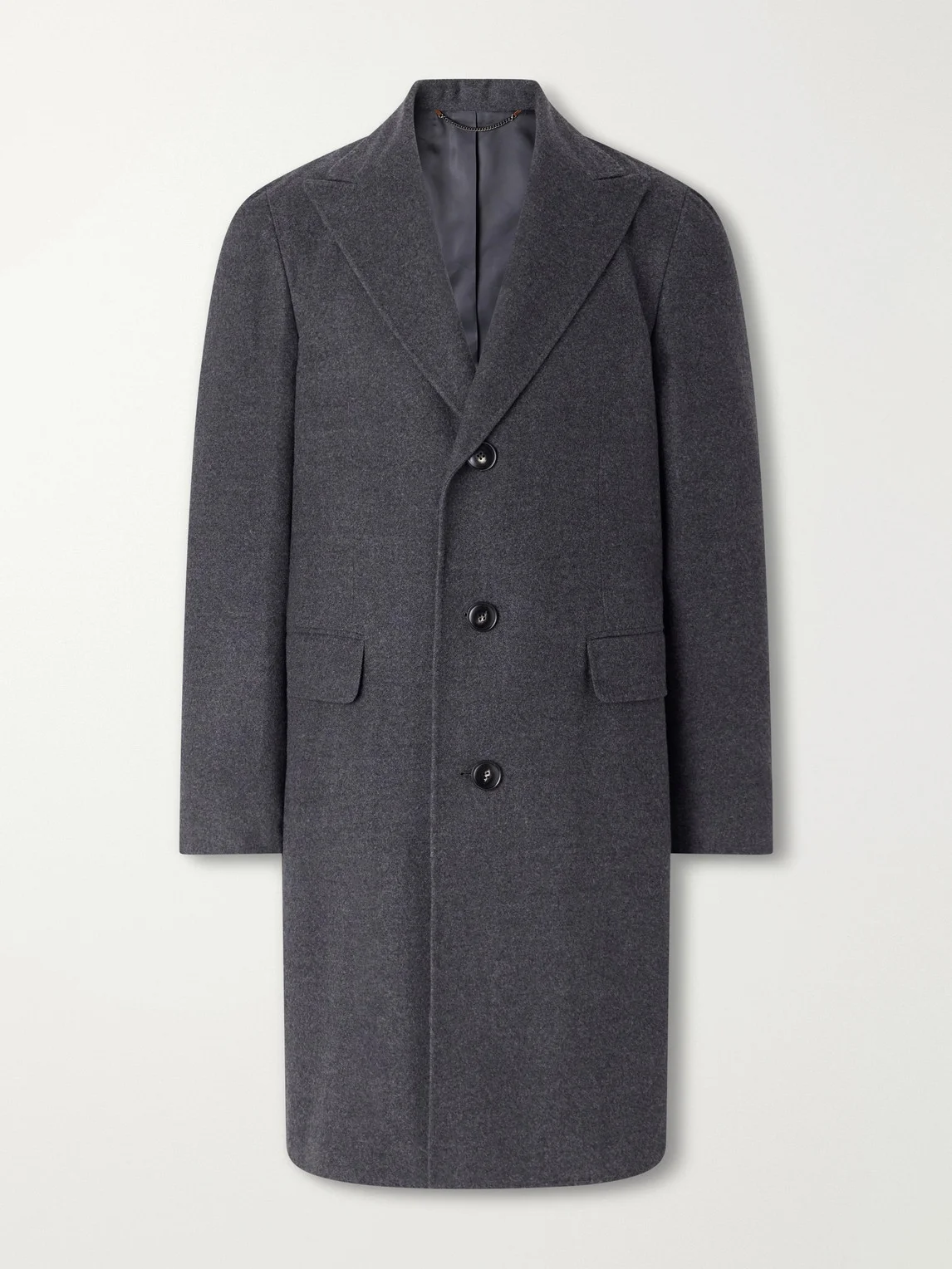 Wool-Flannel Coat - 1