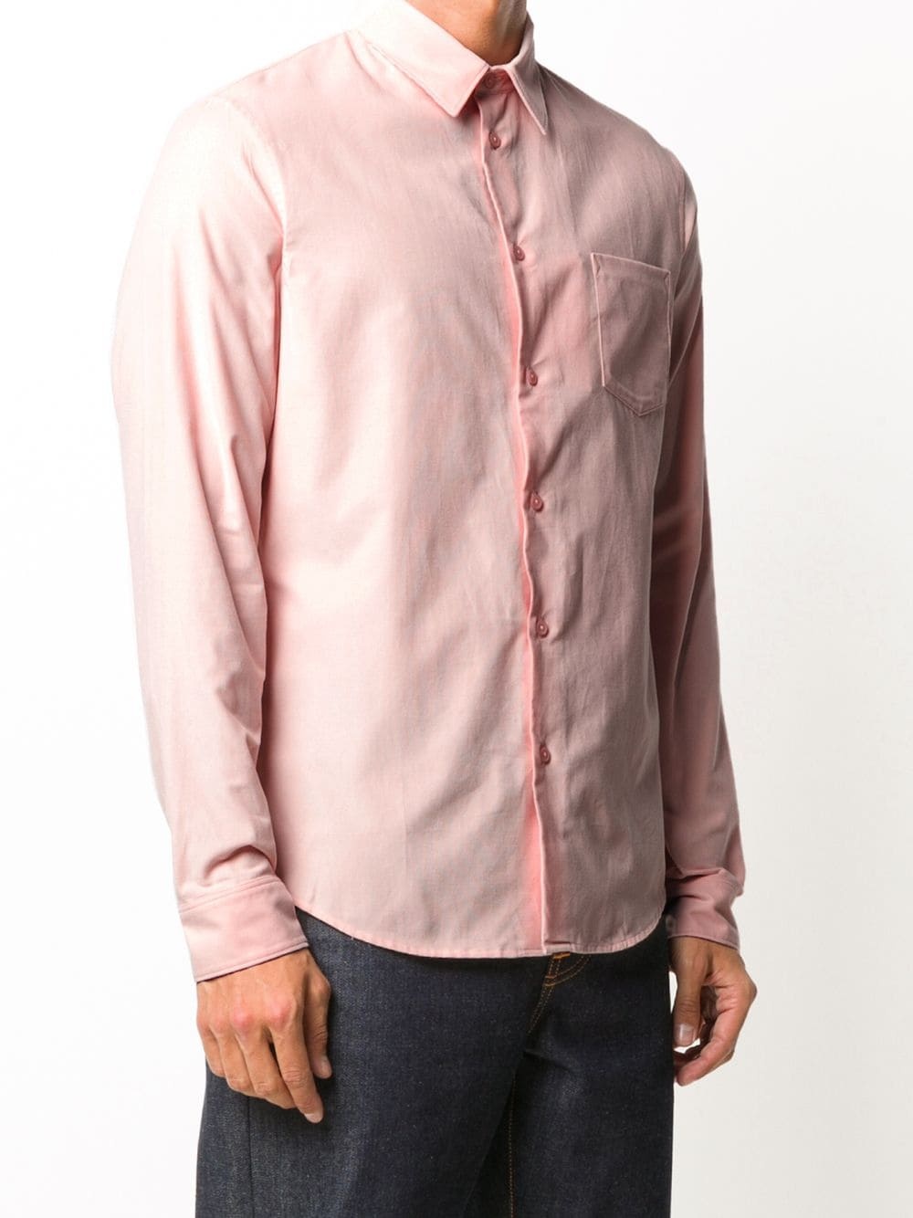 long-sleeve cotton shirt - 3