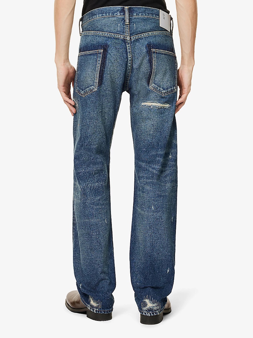Junya Watanabe MAN New Manual five-pockets straight-leg