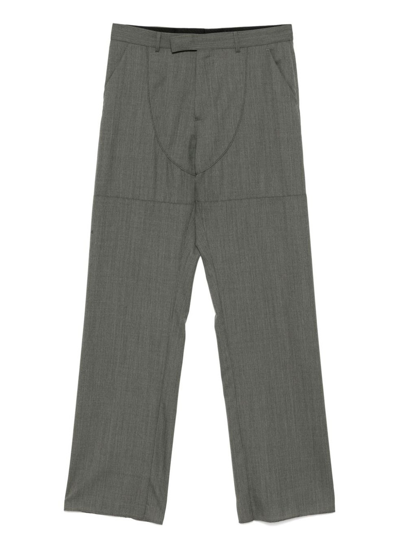 straight-leg trousers 1
