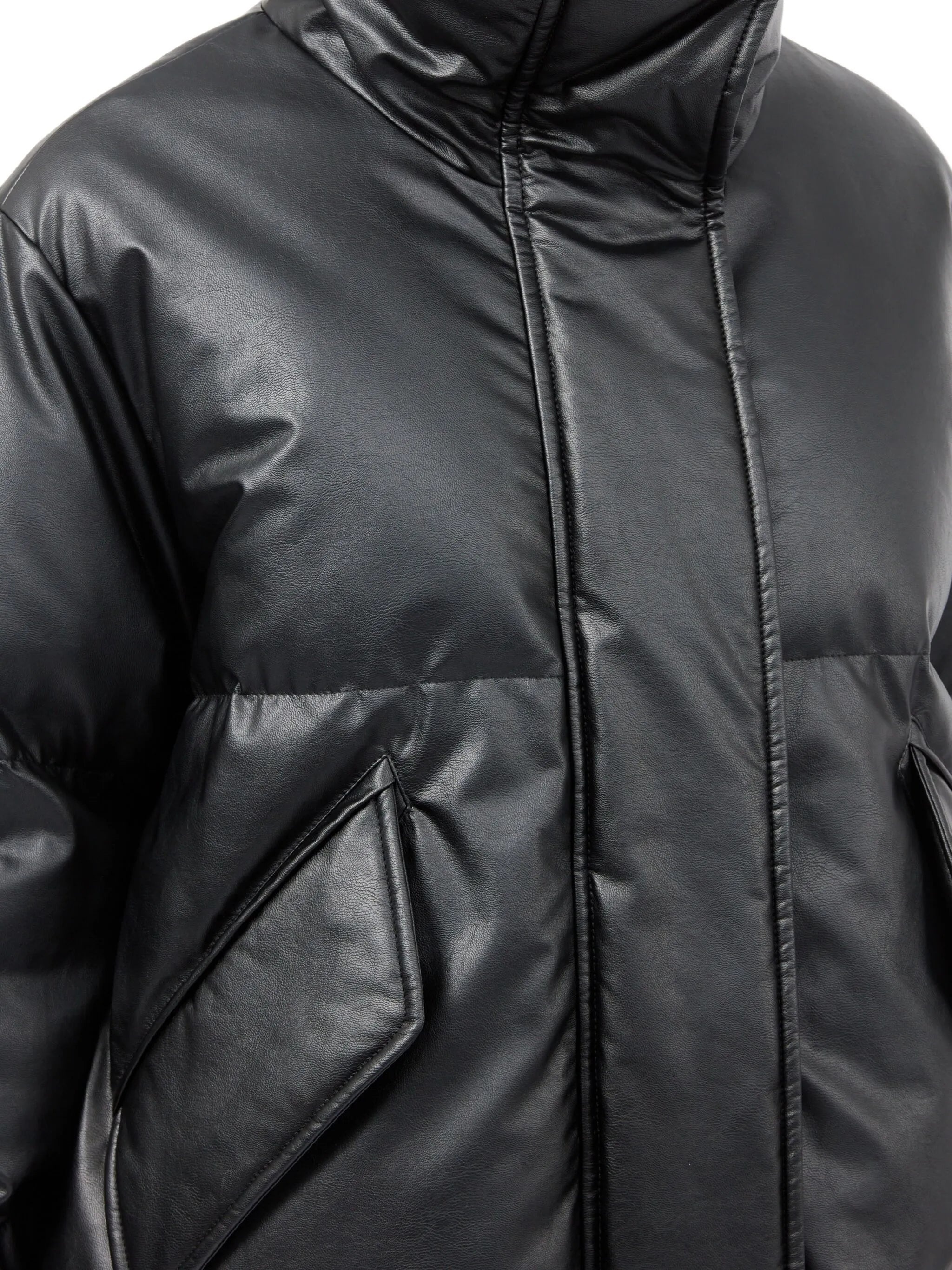 High-neck Puffer Jacket - 5