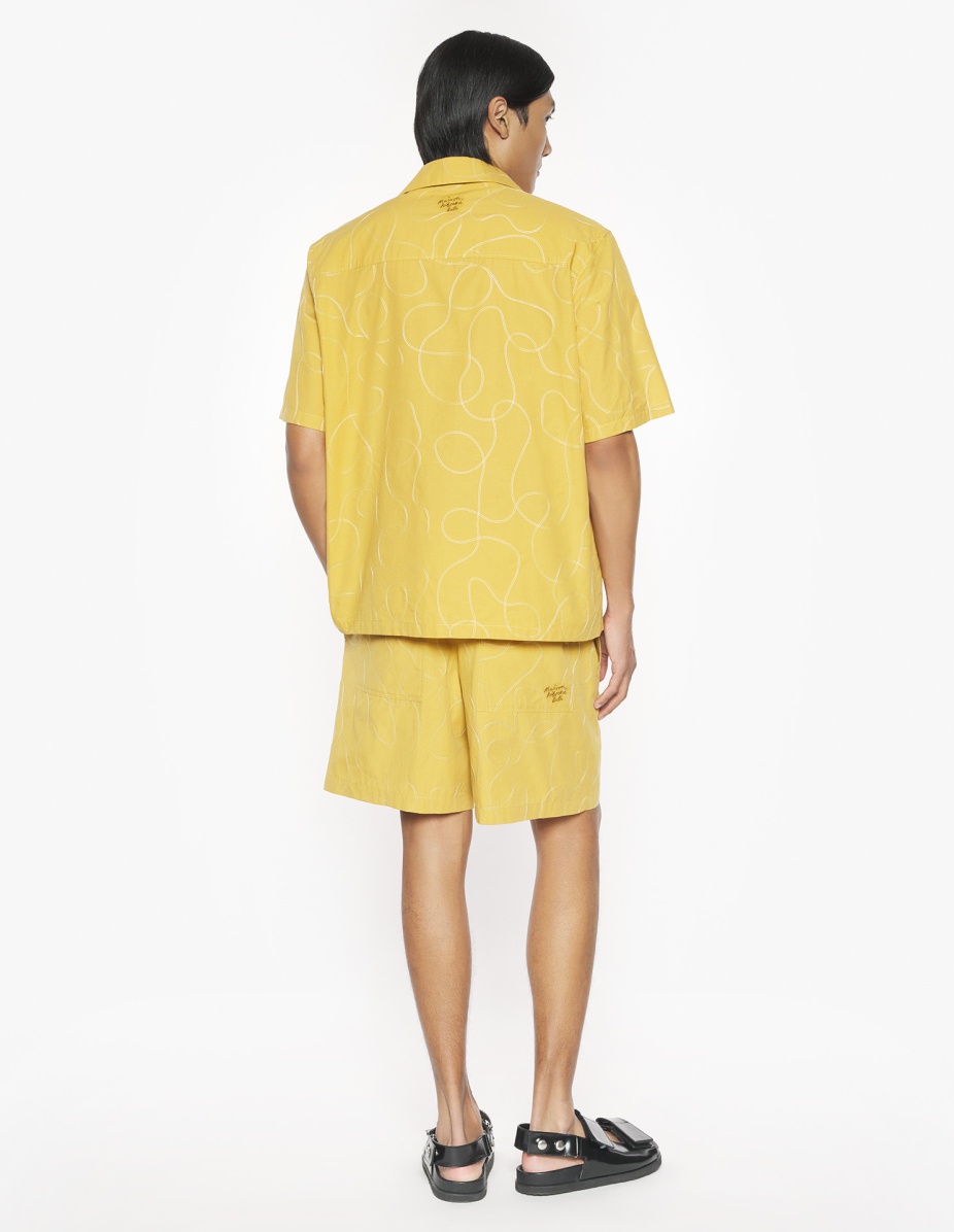 DESA DESIGN EMBROIDERED RESORT SHIRT - 5