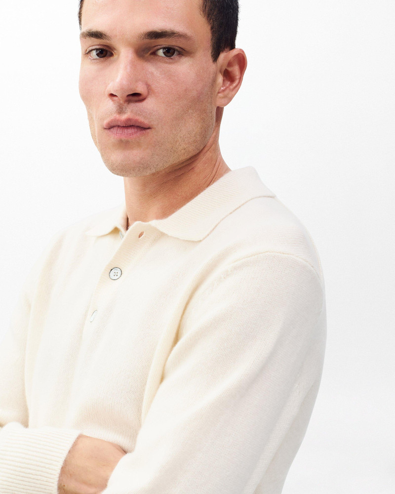 Declan Cashmere Polo Sweater 4