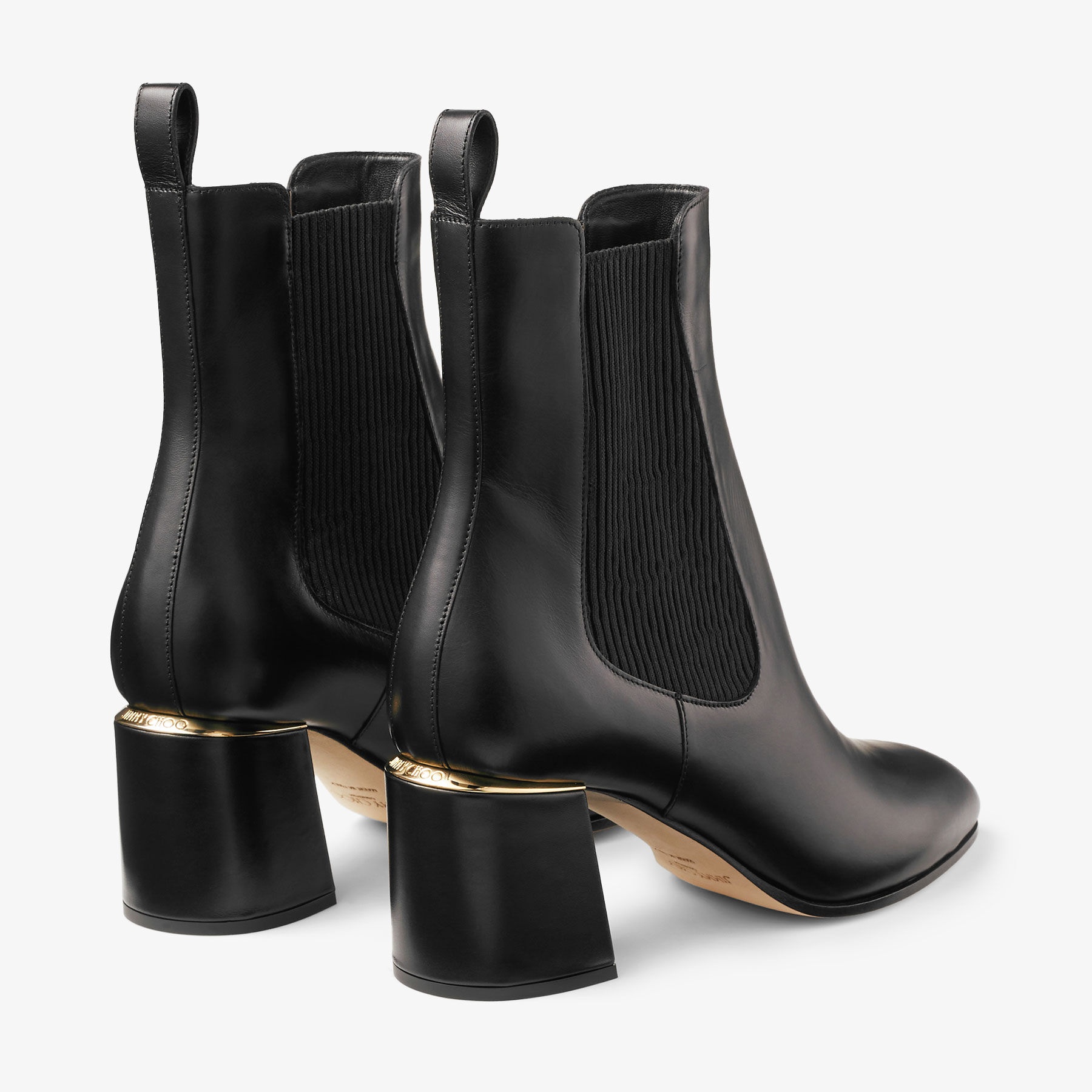 Thessaly 65
Black Leather Ankle Boots - 5