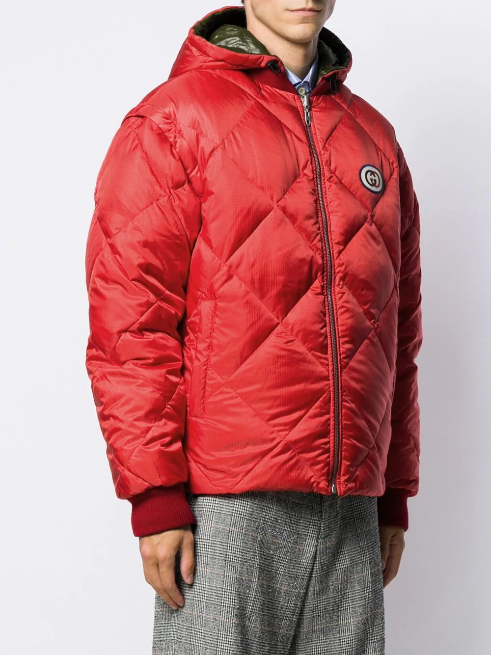 reversible down jacket - 3