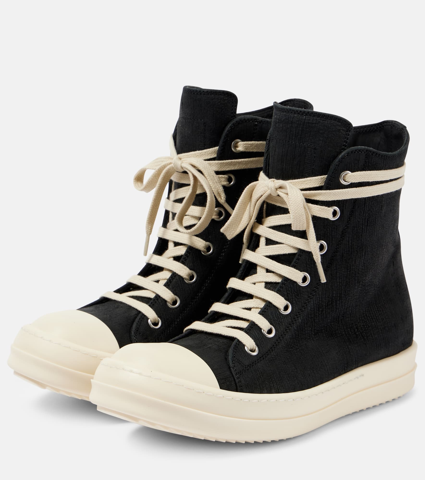 Sneaks high-top canvas sneakers - 4
