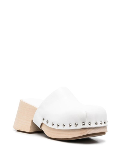 Marsèll stud-detail leather mules outlook