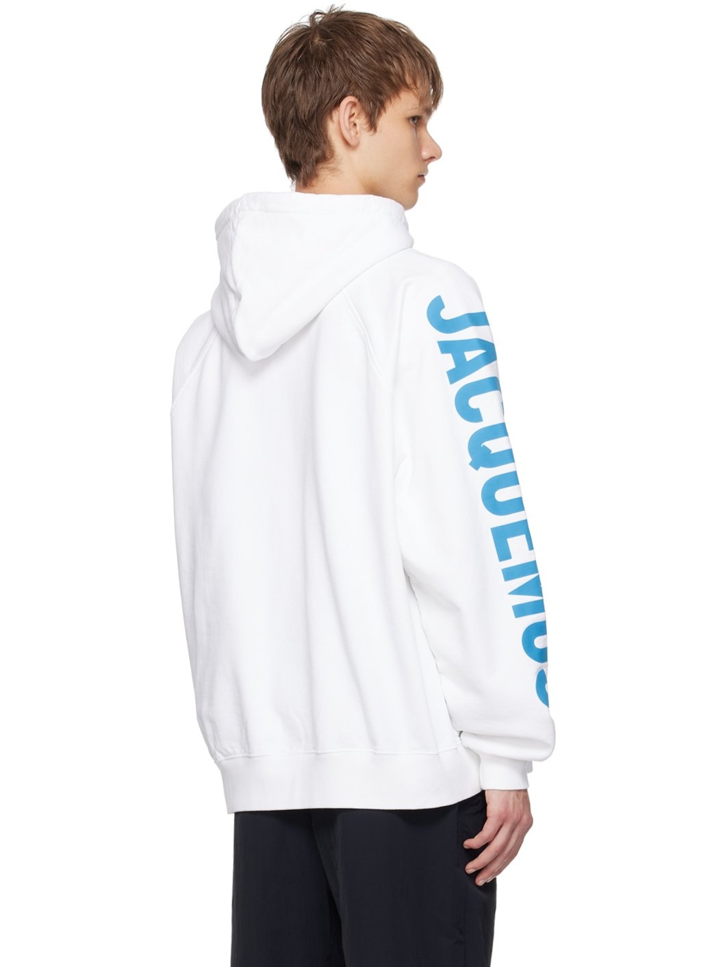 White La Casa 'Le hoodie Typo' Hoodie - 3