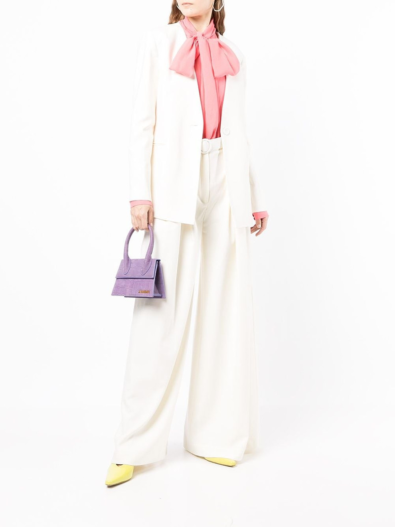 COSTARELLOS tailored palazzo pants outlook