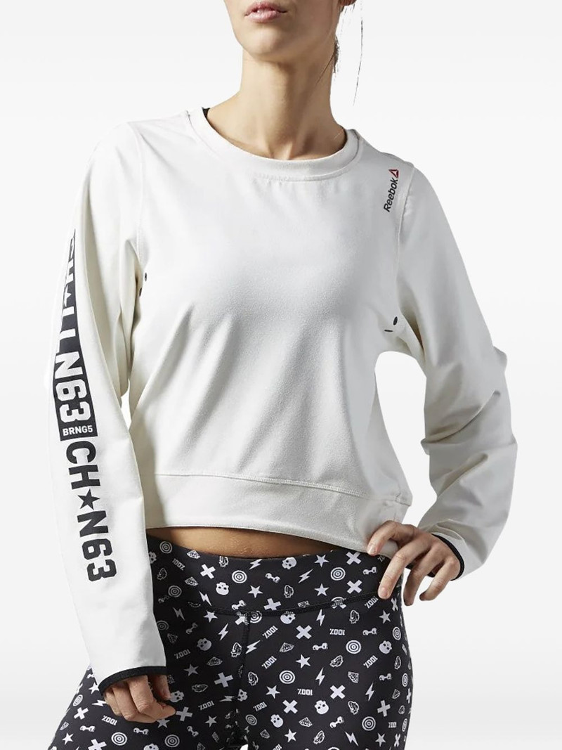 long-sleeve crew-neck sweatshirt 1