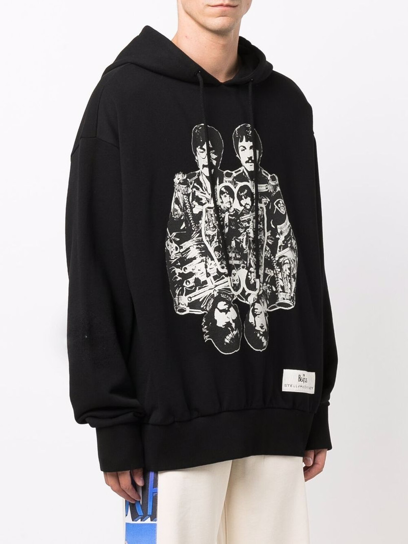 x The Beatles printed hoodie 4