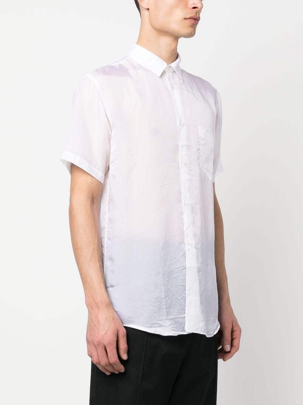 short-sleeves classic-collar shirt - 3