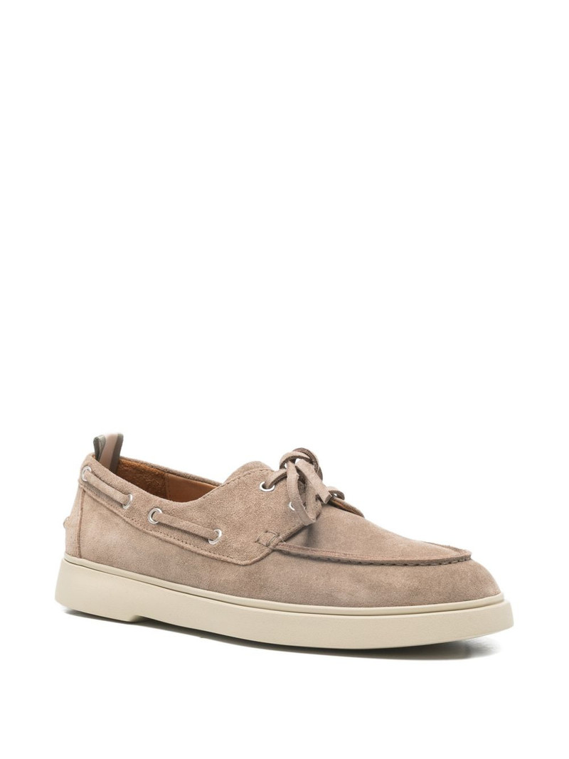 OFFICINE CREATIVE Bones lace-up boat shoes outlook