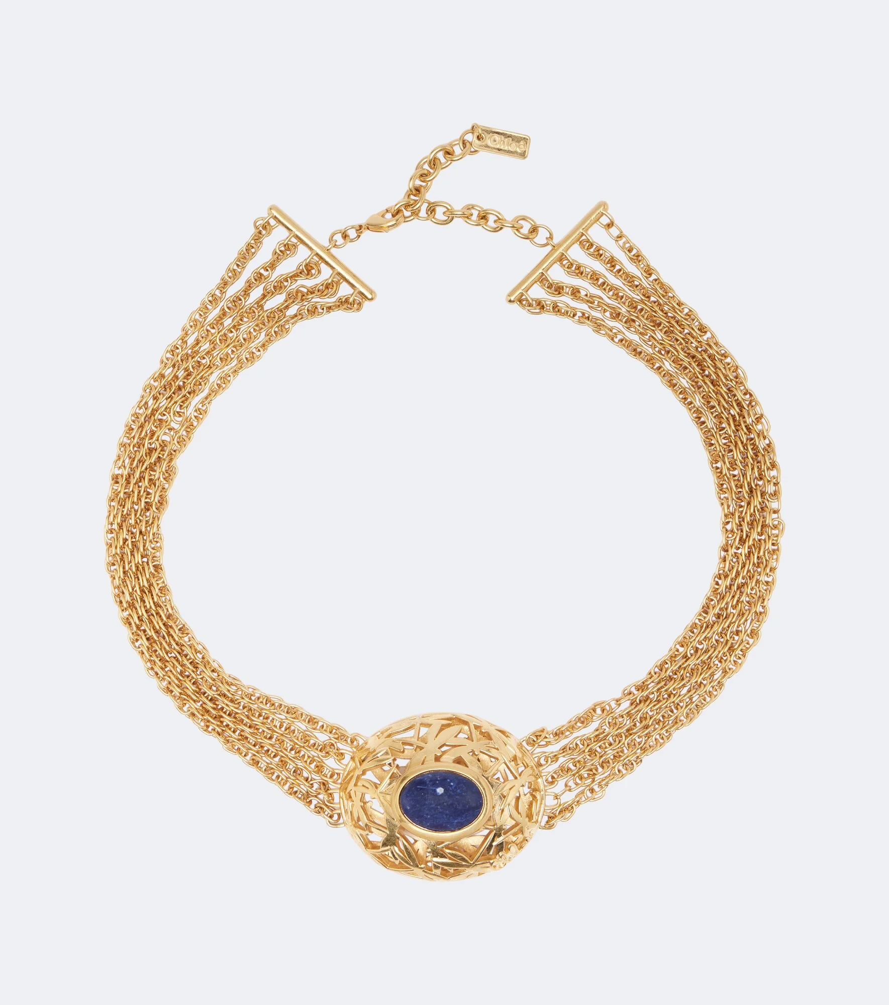Pendant necklace with gemstone - 1
