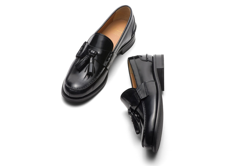 Church's Tiverton w
Fumé Brushed Calfskin Loafer Black outlook