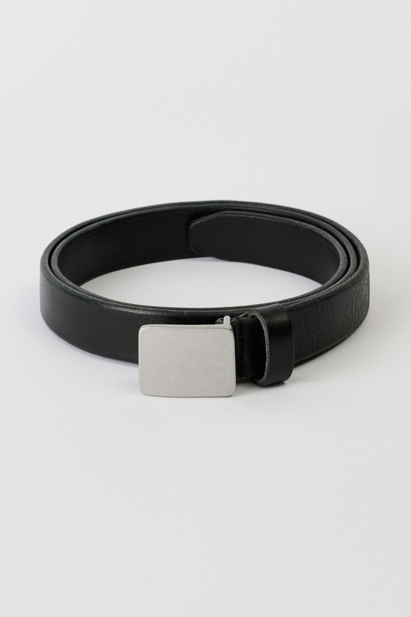 Speed Belt Flecking Black Leather 1