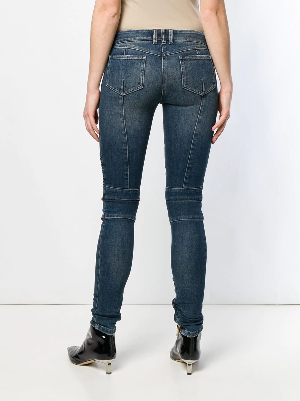 skinny biker jeans - 4