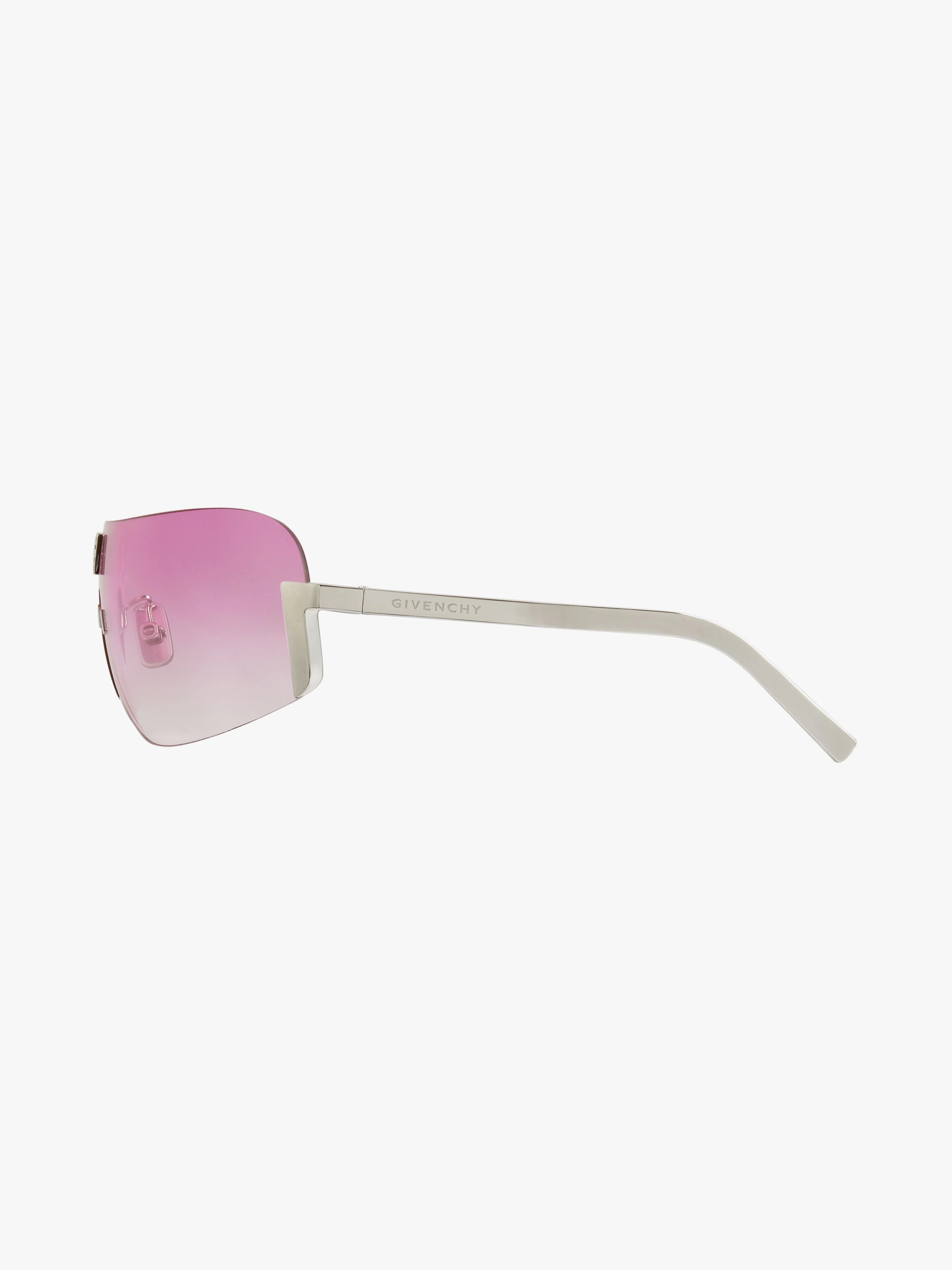 4G MASK UNISEX SUNGLASSES IN METAL - 6