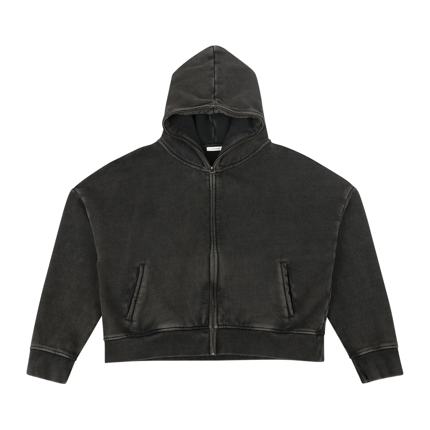 ETERNAL ZIP WASHED BLACK - 1