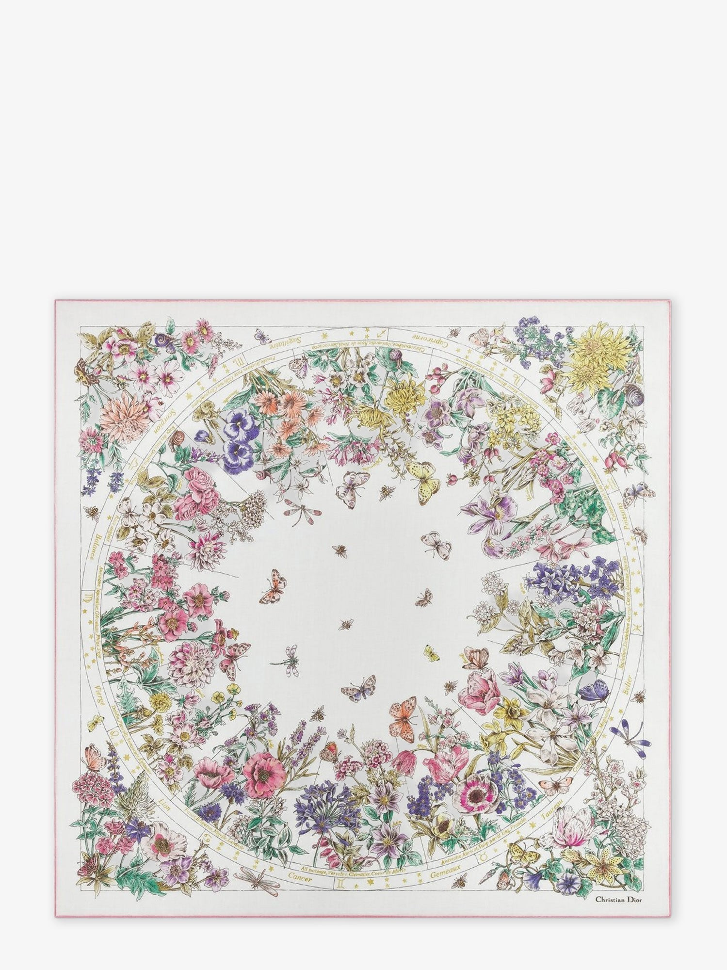 Dior Dior Astral Flowers Cashmere Shawl - 1