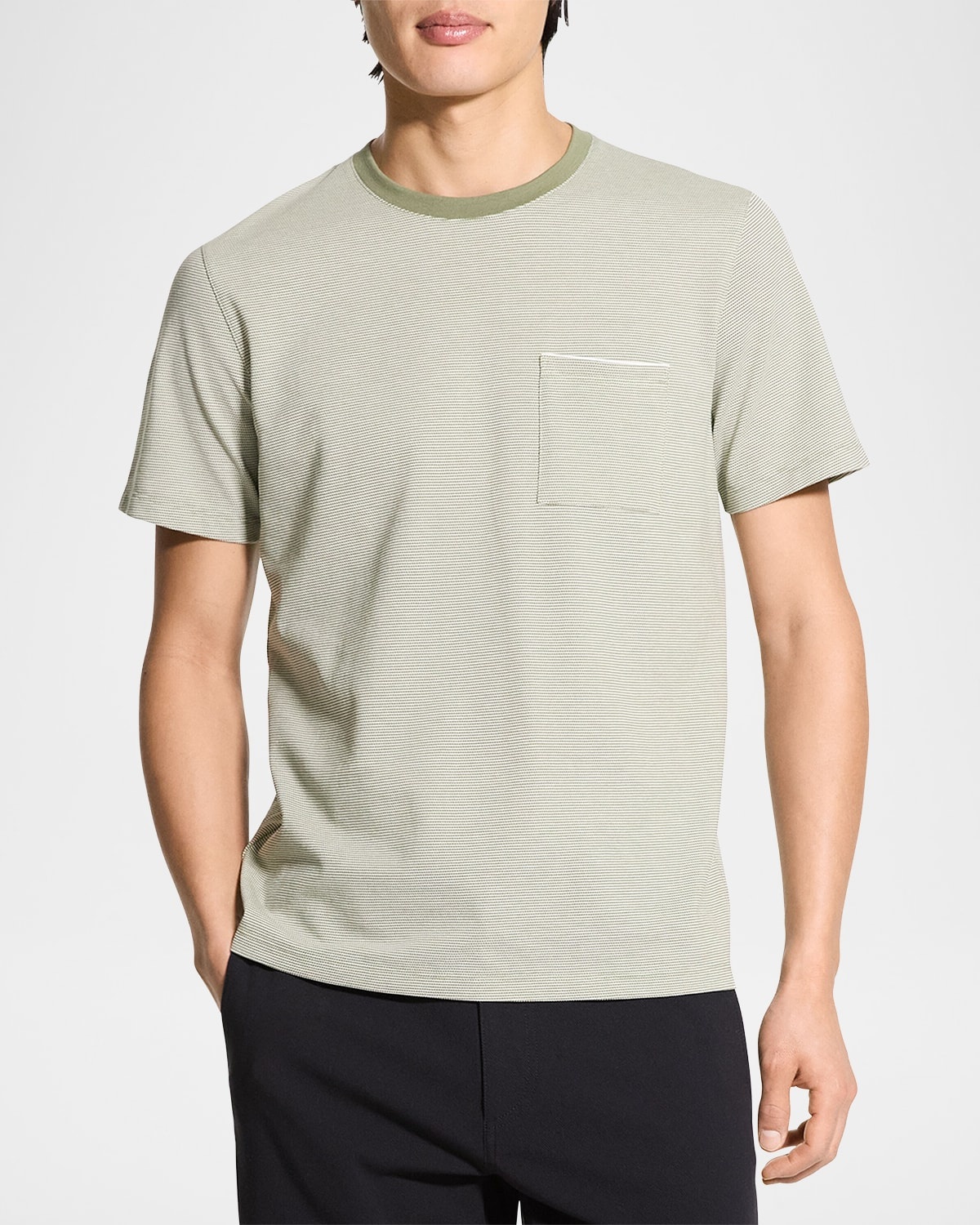 Men's Birdseye Pique Pocket T-Shirt - 4