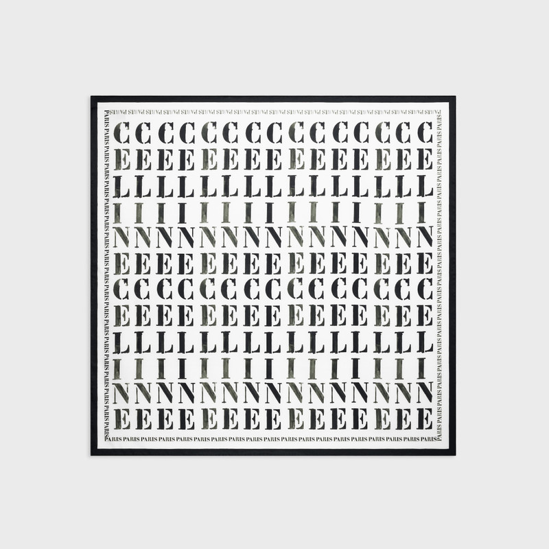 square IN silk twill 1
