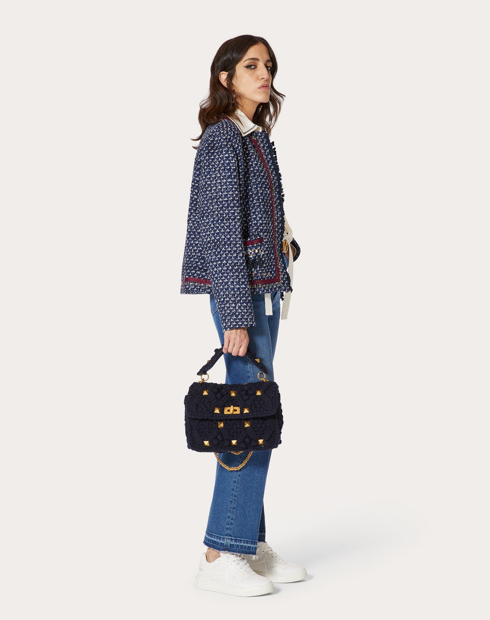 EMBROIDERED JACKET IN SENSATION TWEED - 2