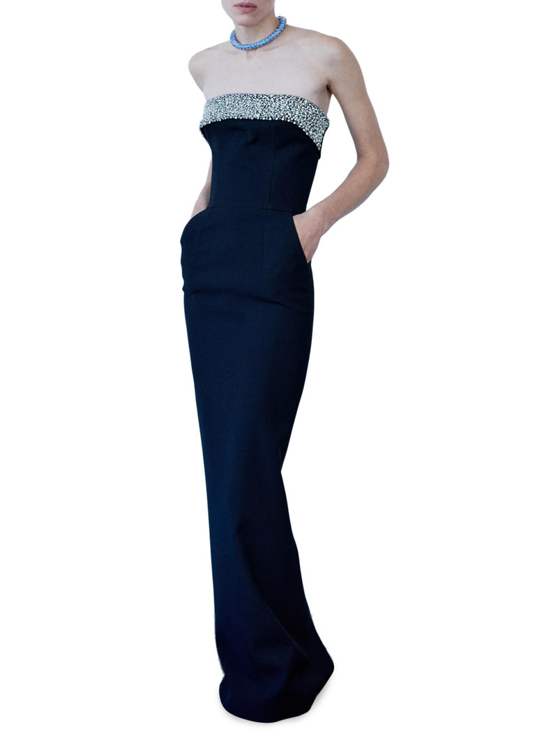 Women's Morticia Embelished Strapless Gown - Orpheon 1