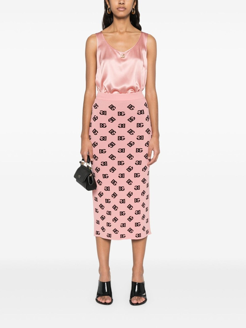 Dolce & Gabbana DG-jacquard pencil skirt outlook