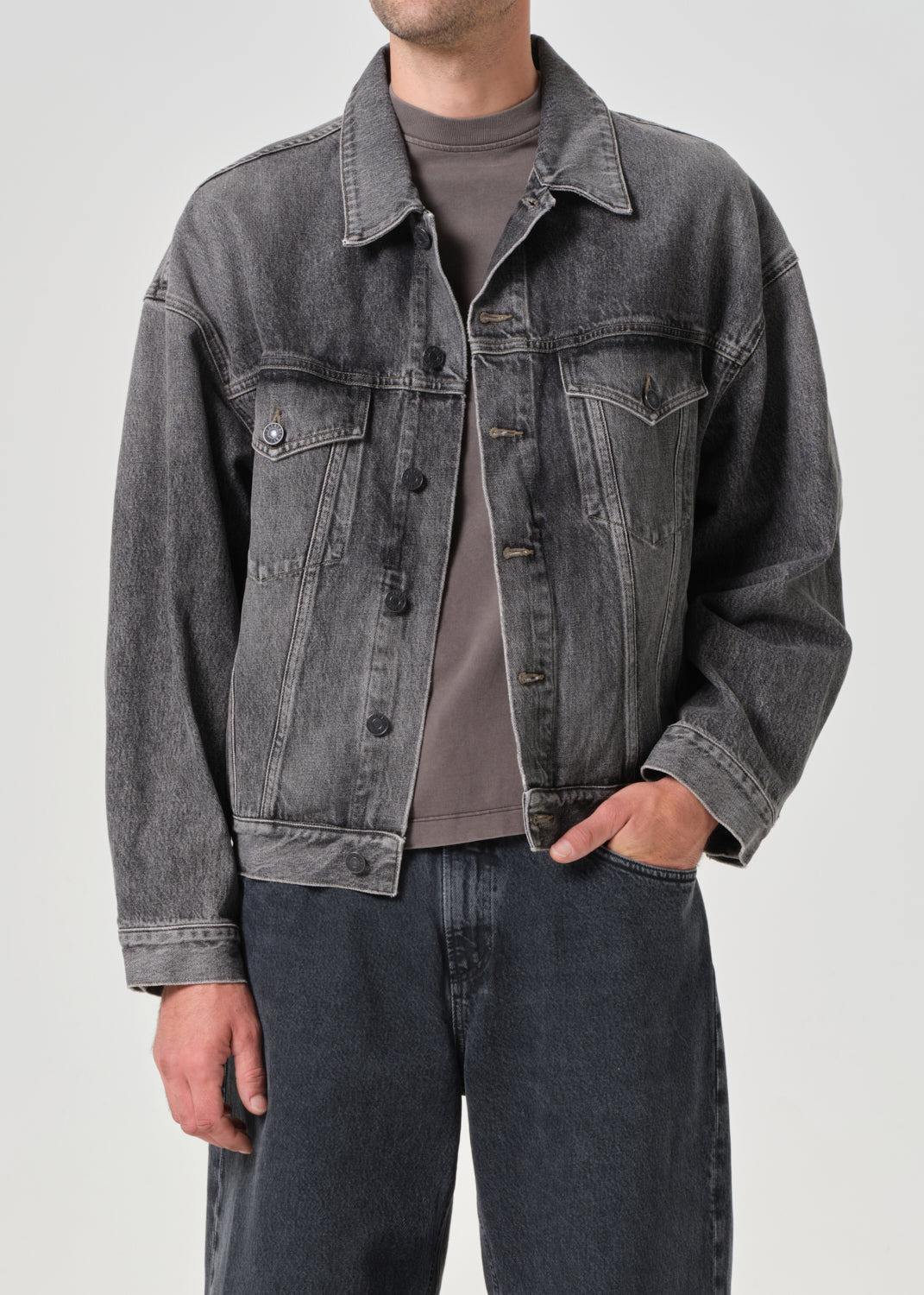 STEFANO JEAN JACKET IN FRESH - 3