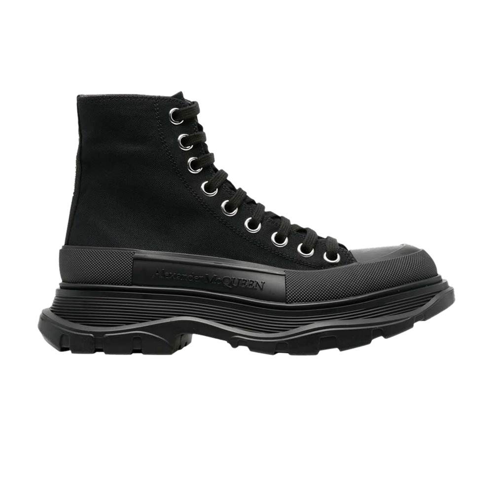 Alexander McQueen Wmns Tread Slick Boot 'Black' - 1