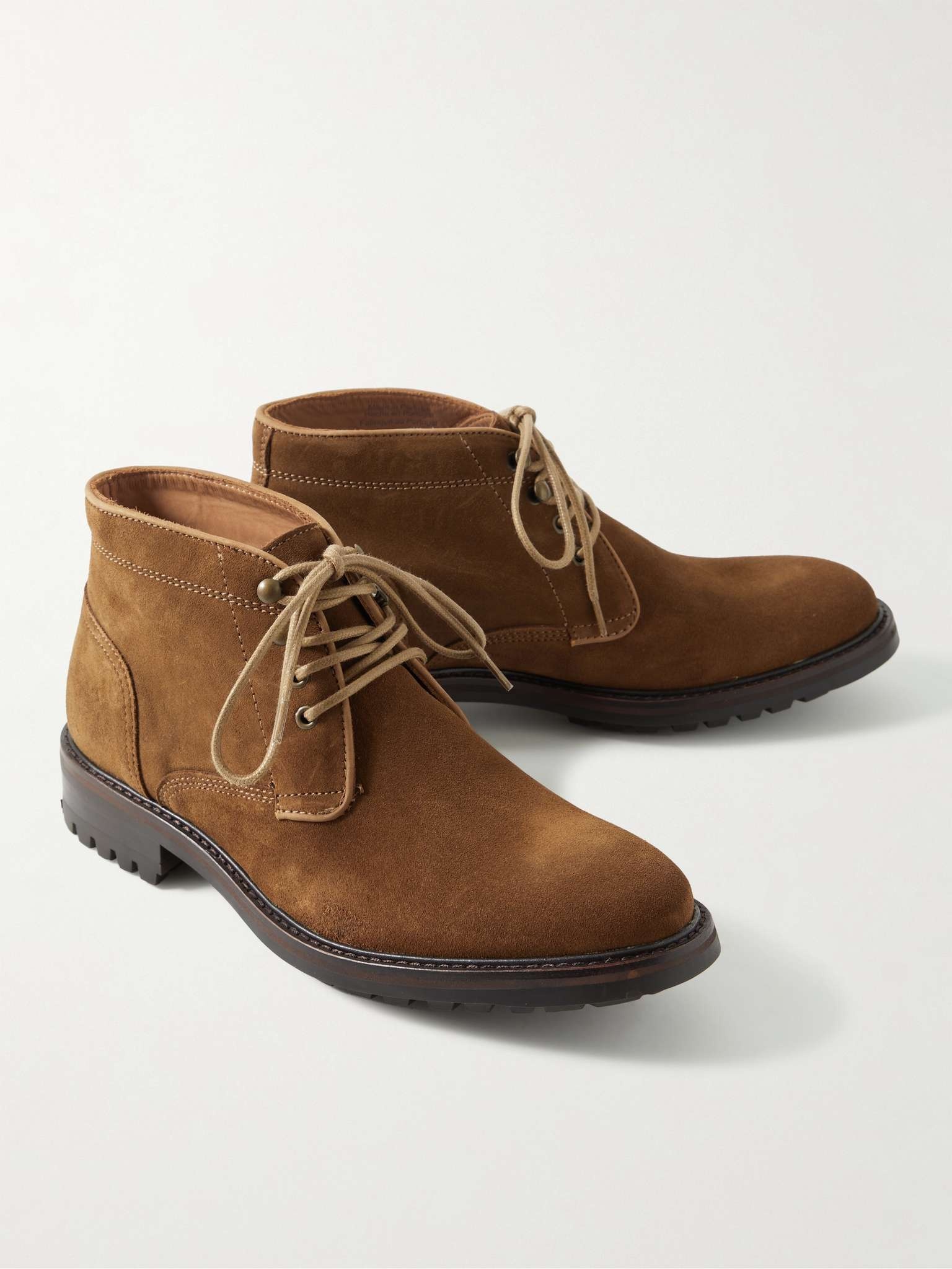 Stafford Suede Chukka Boots - 4