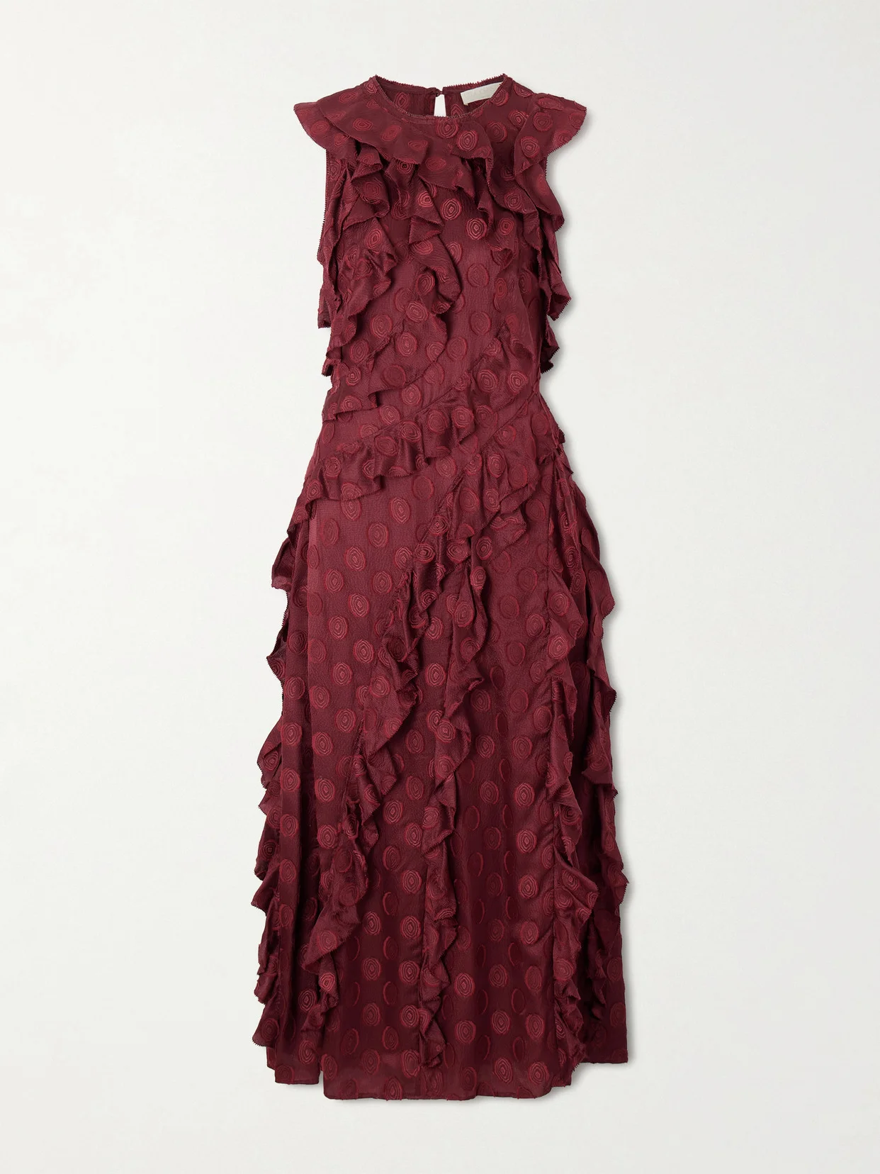 Kavita Silk-blend Jacquard Midi Dress - 1