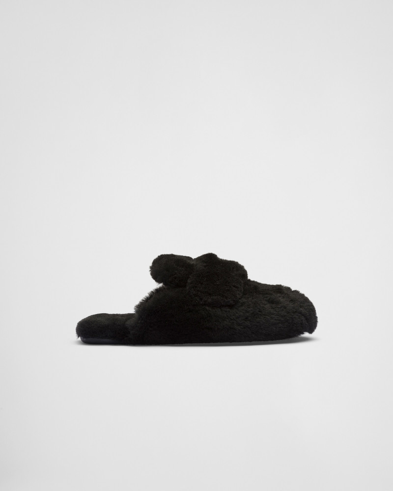 Shearling mules 2