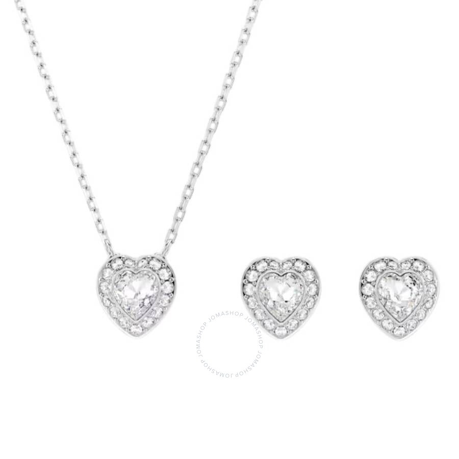 Swarovski - Swarovski Ariana Grande x Swarovski Heart Necklace and Earring Set - 1