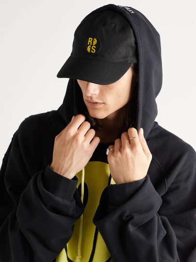 Raf Simons + Smiley Logo-Appliquéd Cotton-Twill Baseball Cap outlook