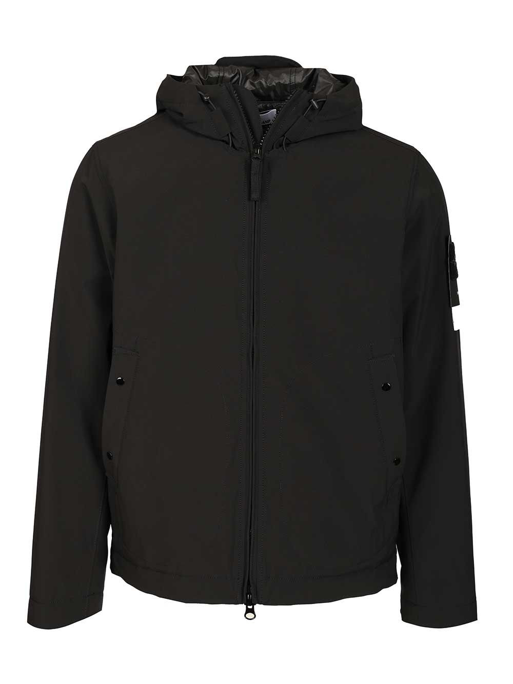 Soft Shell-R E.Dye® Jacket Coats Black - 1
