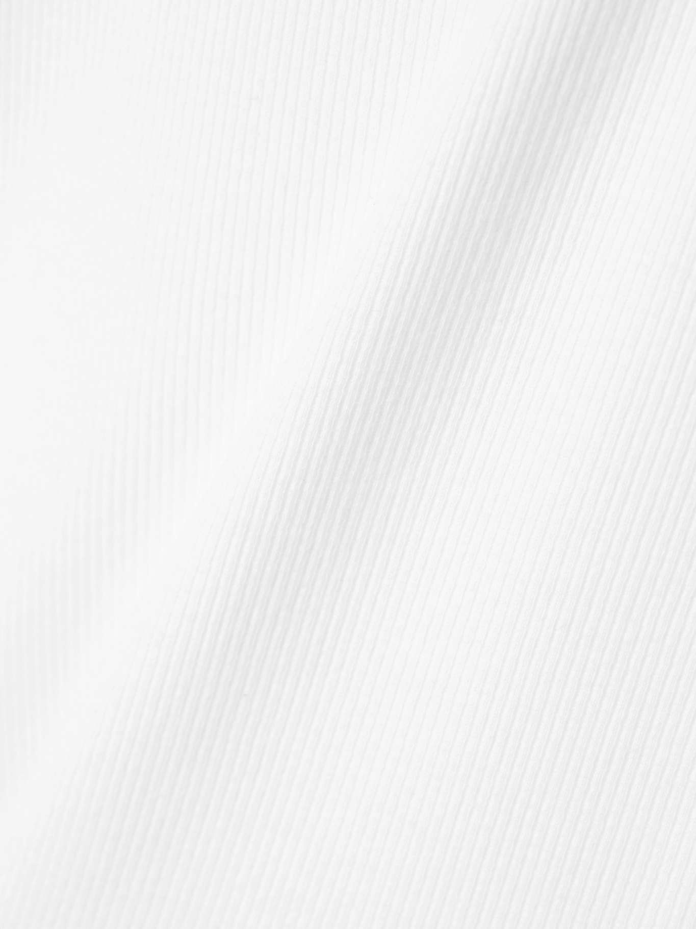 Kelly cropped ribbed stretch-cotton jersey T-Shirt - 5