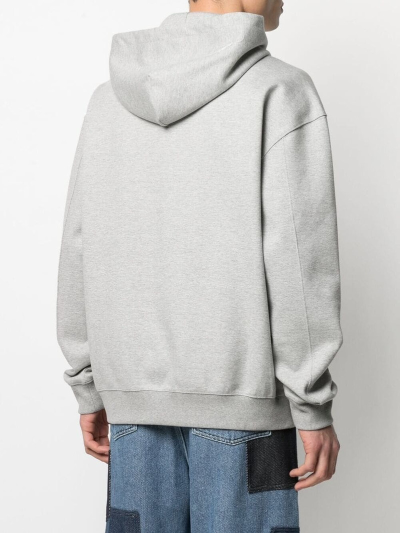 logo print hoodie 5