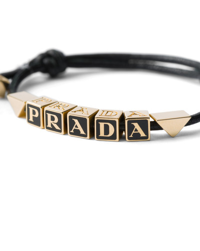 Prada Nappa leather bracelet outlook