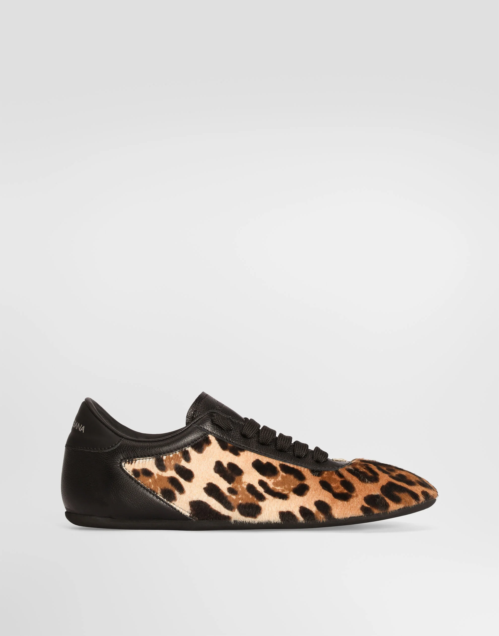 Leo pony hair soft ballet sneakers - 1