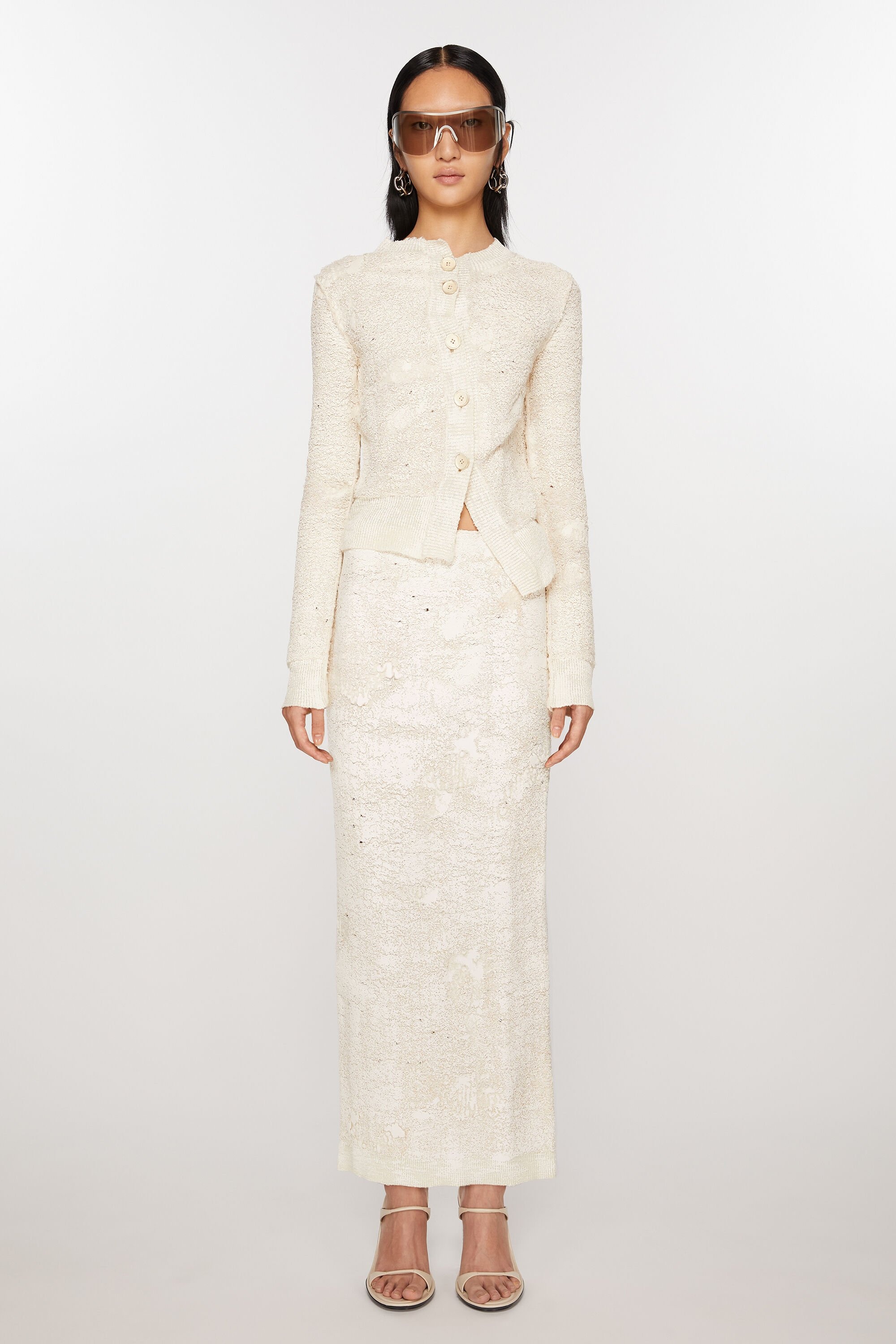 Woven skirt - Off white - 2