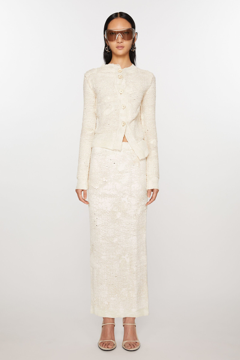 Acne Studios Woven skirt - Off white outlook
