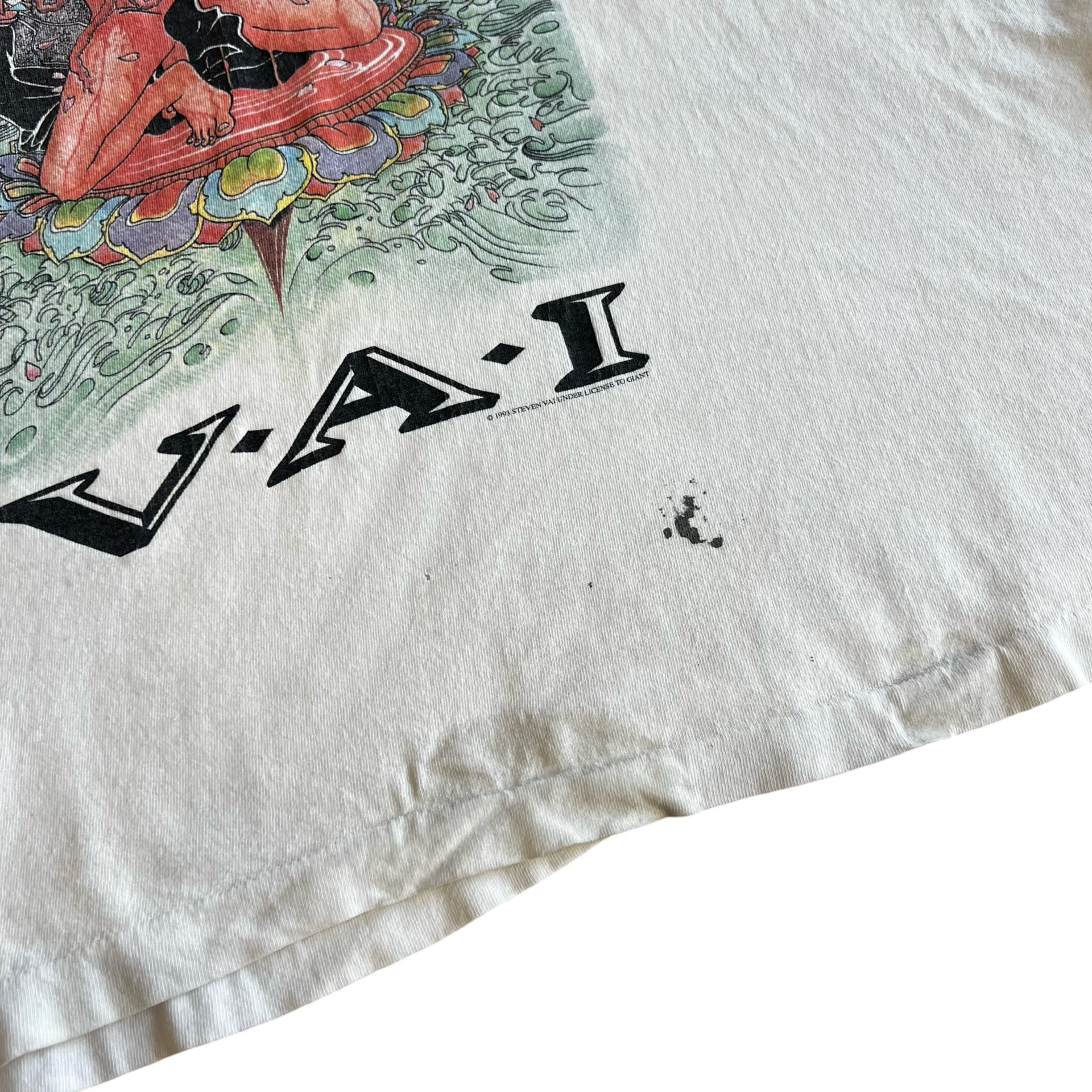 Final Blow - Vintage Steve Vai Seppuku Japan 1993 T-Shirt SZ XL - 3