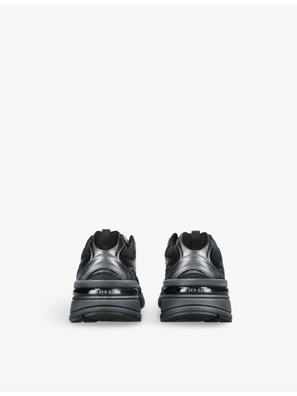 Lightstar Leather and Mesh Low-Top Trainers - 4