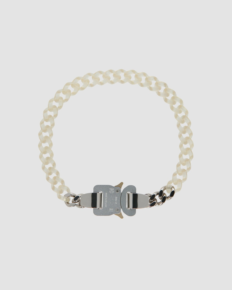 NYLON AND METAL CHAIN NECKLACE 1