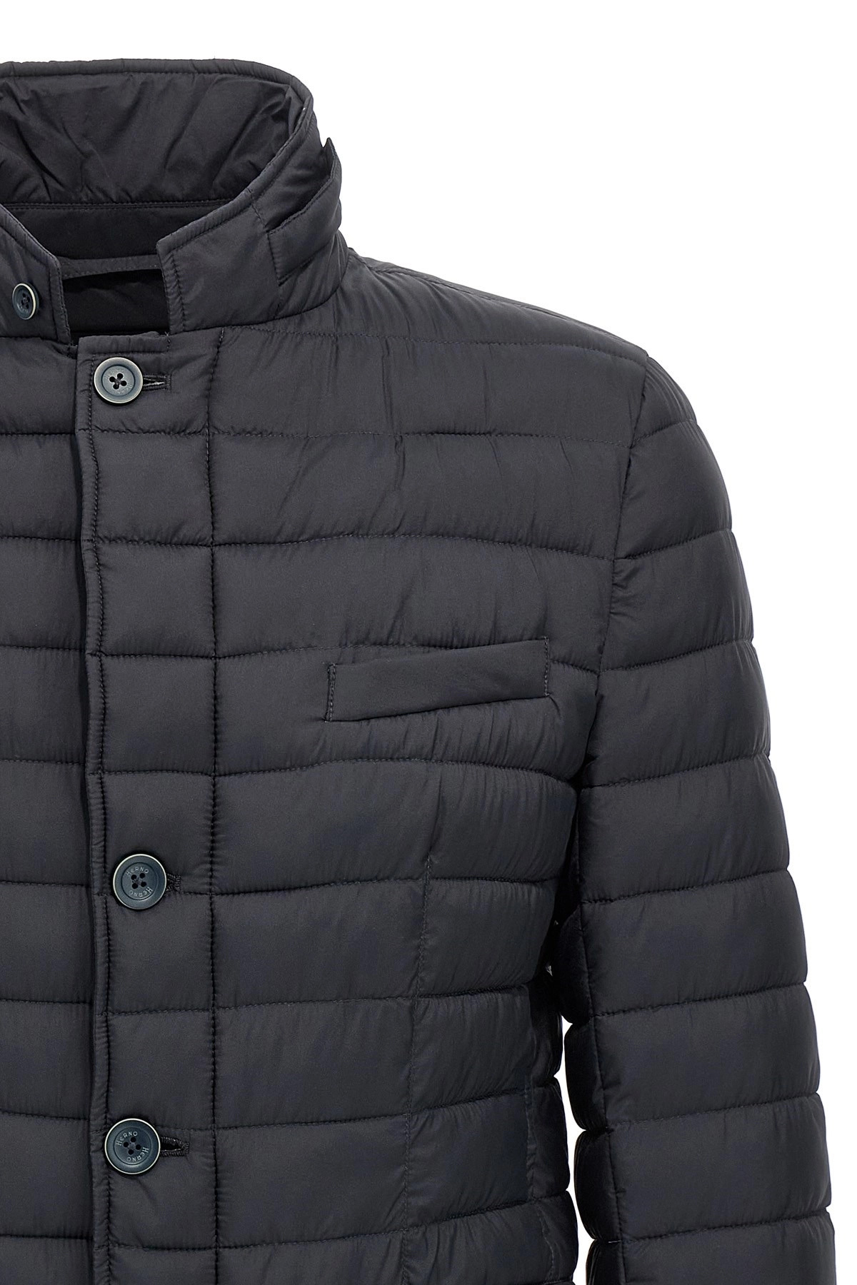 Quilted down jacket - 3