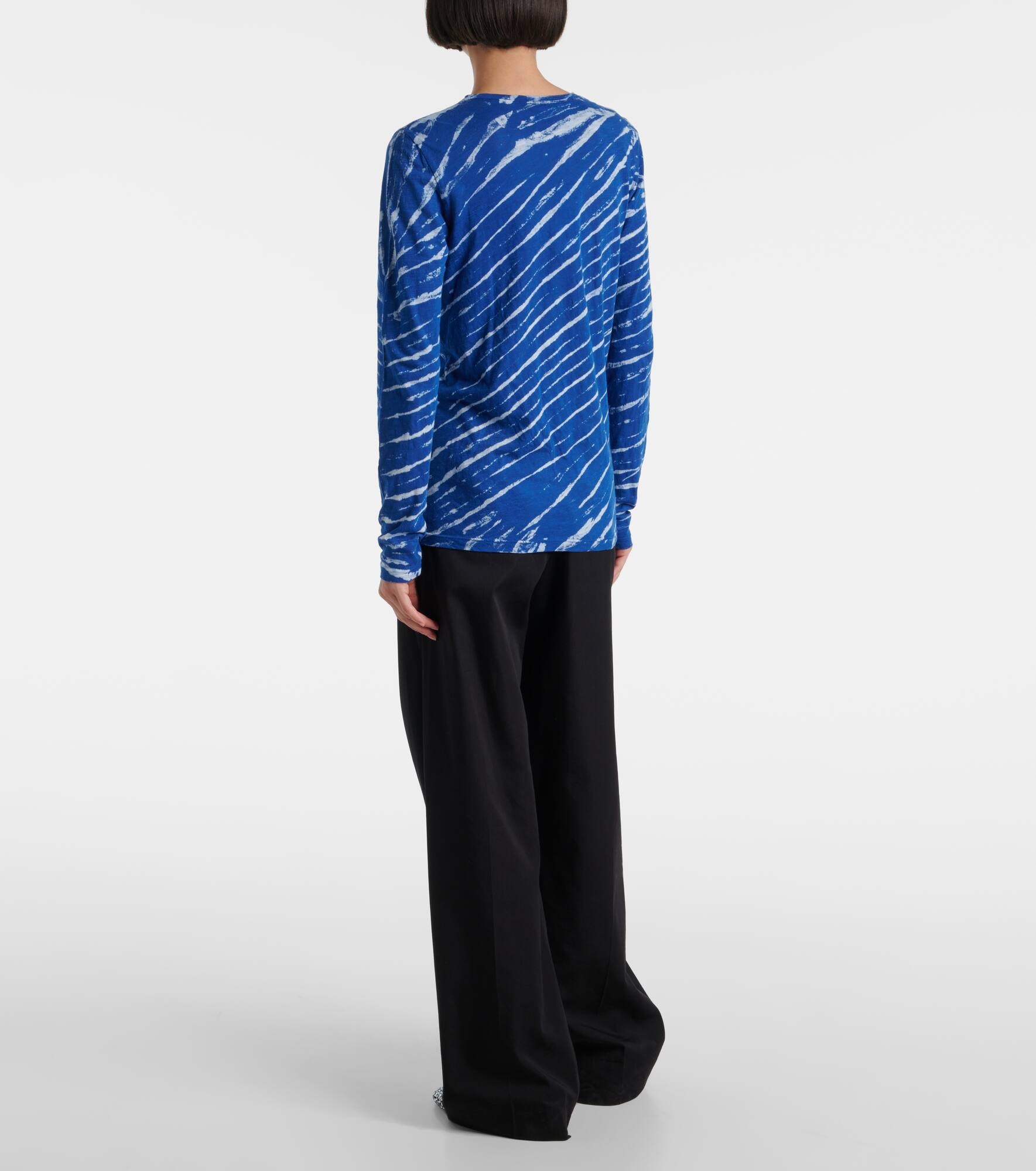 Mia tie-dye cotton jersey top - 3